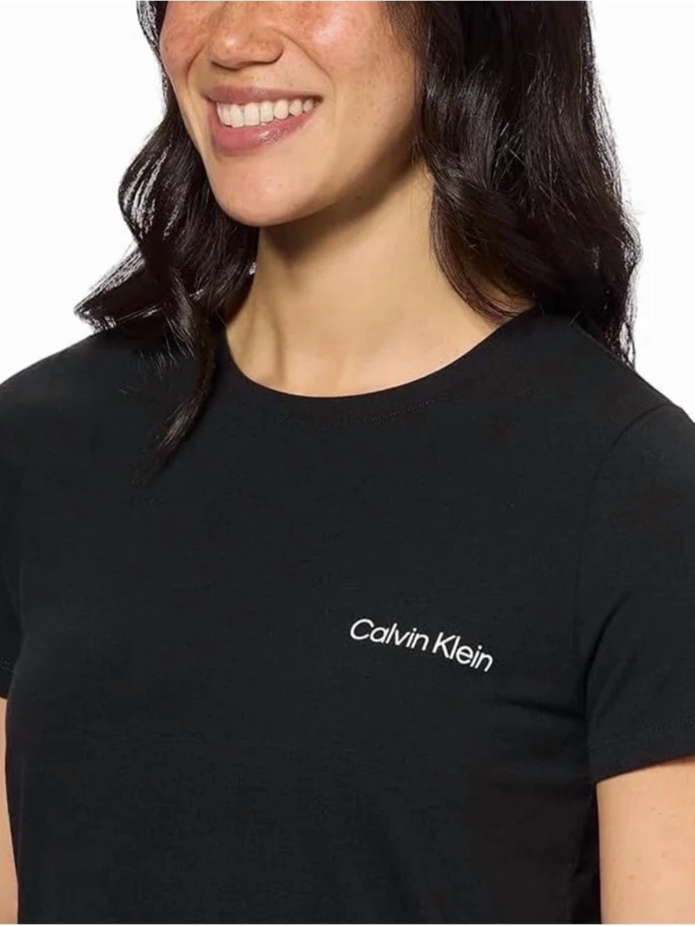 Calvin Klein Women's Refresh Short Sleeve T-Shirt & Shorts 2-Piece Pajama Set